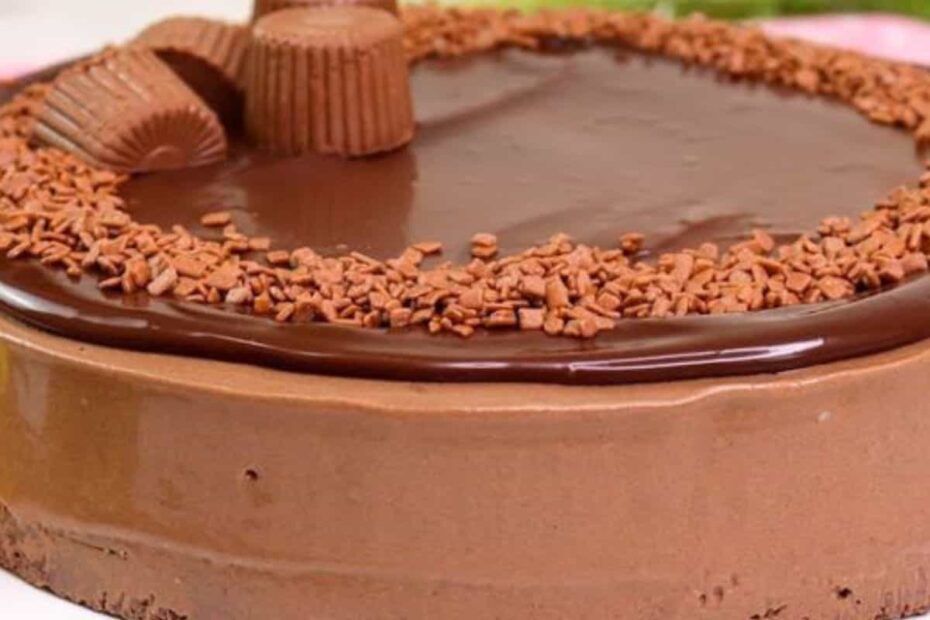 Como Fazer Torta Mousse de Chocolate Alpino em 4 Etapas Fáceis