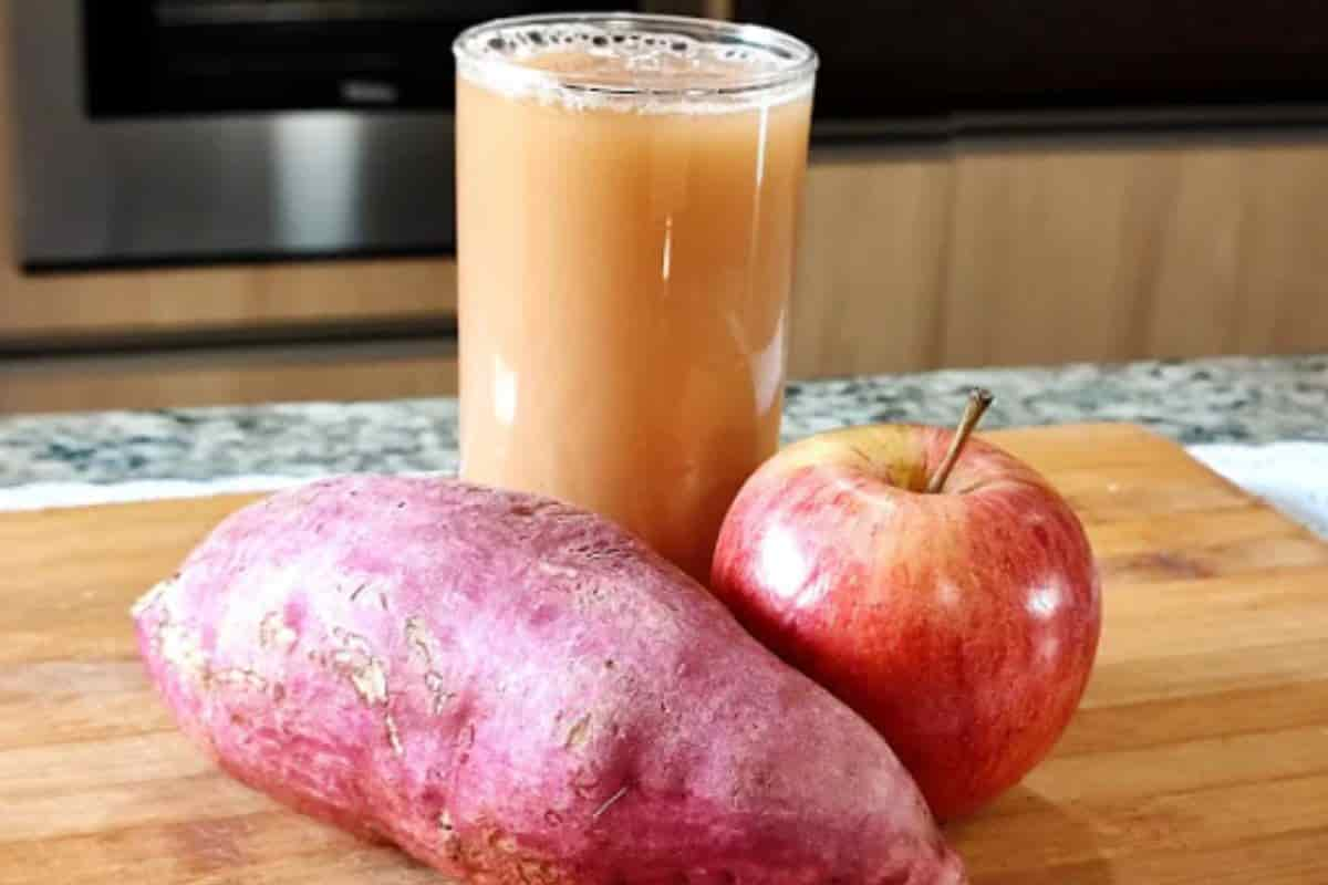 Suco de Maçã e Batata Doce para Gastrite: Receita Simples