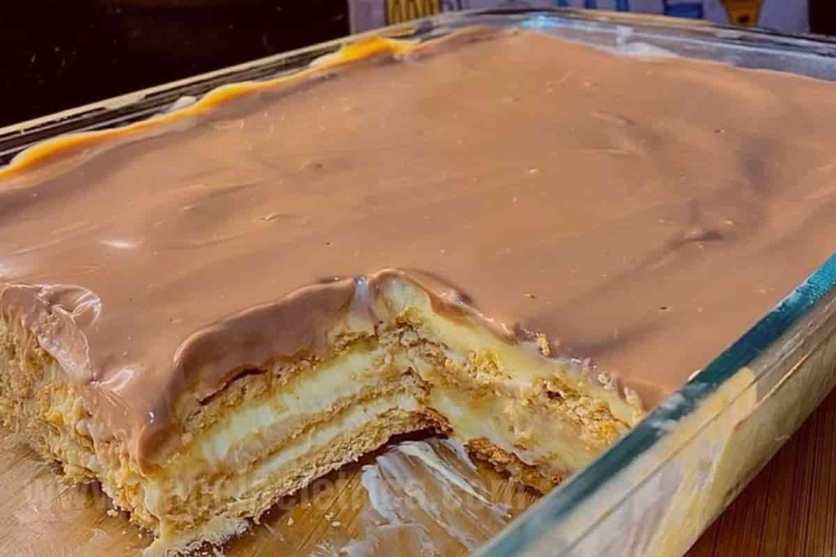 Torta de Bolacha: Receita Clássica em 4 Etapas