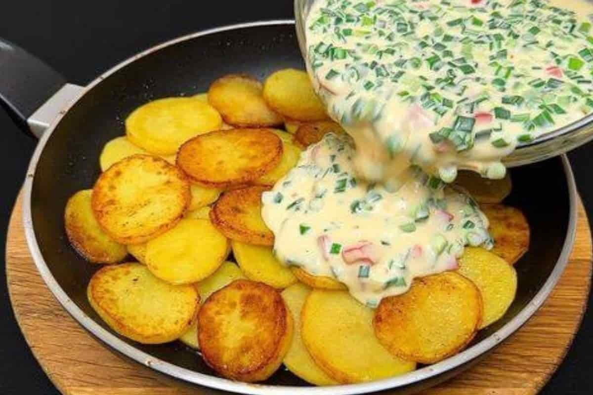 Como Fazer Tortilha de Batatas e Ovos em 30 Minutos