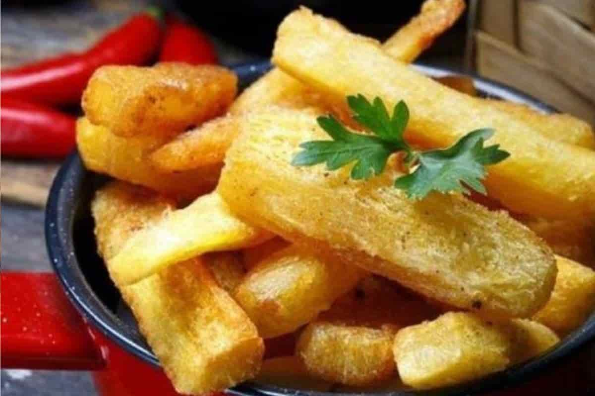 Mandioca Frita na Airfryer: Prato Crocante em 15 Minutos