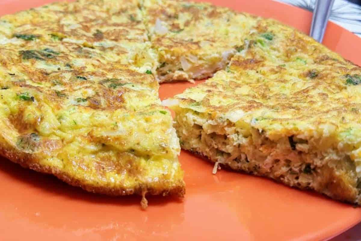 Como Preparar Omelete de Abobrinha em 15 Minutos