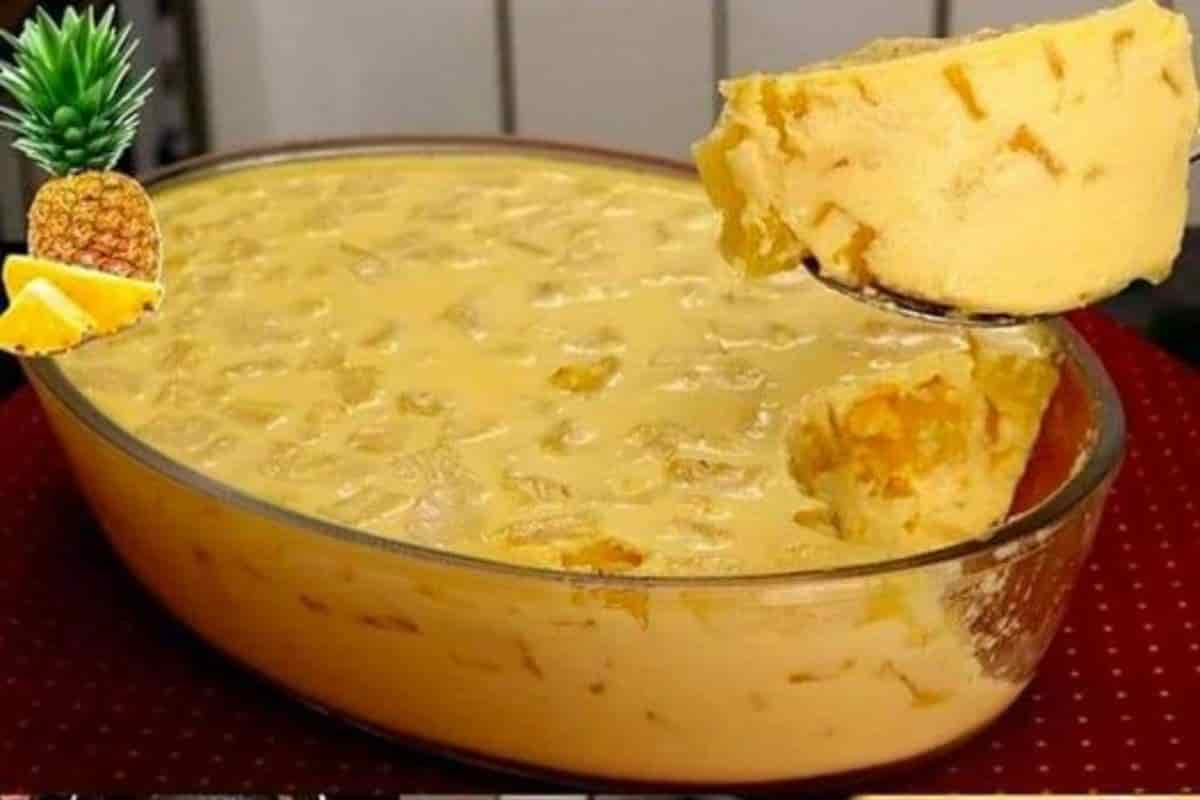 Mousse de Abacaxi: A explosão de sabor tropical que vai te conquistar!