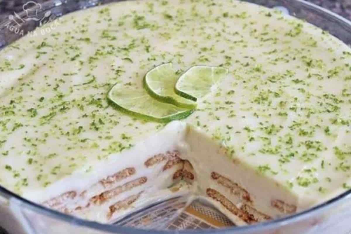 Receita de Pavê de Limão: Pronta em Menos de 30 Minutos