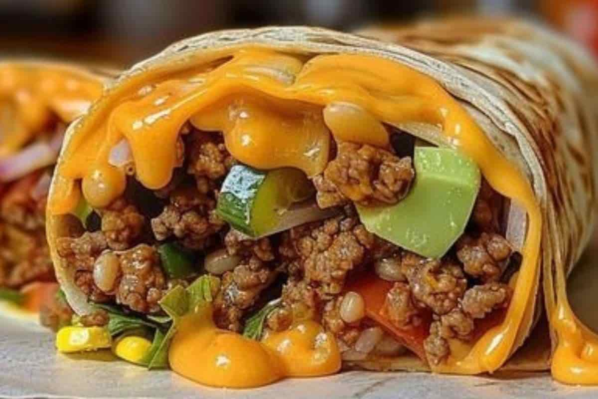 Seu marido vai ficar louco quando ver esse burrito mexicano!